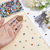 4 Strands Handmade Millefiori Glass Beads Strands LK-HY0001-03-3