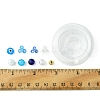 DIY Evil Eye Lampwork & Glass Beads Bracelets Jewelry Making Kits DIY-FS0007-43-5