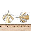 304 Stainless Steel Pendants STAS-L290-53B-GP-3