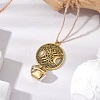 Iron Bell Pendant Decorations HJEW-JM02504-01-2