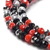 Glass Beads Strands LS-EGLA-A034-M4mm-14-4