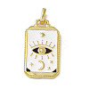 Alloy Enamel Pendants ENAM-D042-01H-1