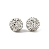 Polymer Clay Rhinestone Beads RB-C1438-12mm-A01-3