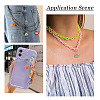 8Pcs Opaque Resin Pendants CRES-TA0001-69-6