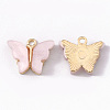 Alloy Acrylic Pendants ENAM-R136-01C-1