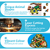 DIY Wooden Assembly Animal Toys Kits for Boys and Girls AJEW-WH0344-0163-3