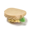 Opaque Resin Cabochons LS-RESI-F045-15A-2