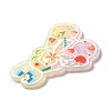 Printed Opaque Acrylic Pendants SACR-G031-01B-3