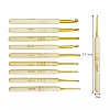 Aluminum Crochet Hooks Needles SENE-PW0003-098G-B-3