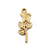 304 Stainless Steel Rhinestone Pendants X-STAS-D300-01G-02-1