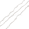 Non-Tarnish 304 Stainless Steel Link Chains STAS-D084-36P-3