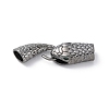 Brass Interlocking Clasps KK-D360-06B-1