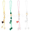 Natural Gemstone Mobile Straps HJEW-OC00012-1