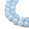 Natural Chalcedony Beads Strands G-S333-8mm-004-1-3
