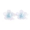 Flower Acrylic Bead Caps X-SACR-T017-51E-3