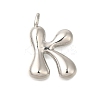 Rack Plating Brass Pendants KK-I722-01P-K-1
