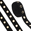 Cotton Herringbone Ribbons with Eyelet Rings OCOR-PH0005-36A-02-1