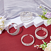 4Pcs 4 Style Crystal Rhinestone Tennis Bangles Set BJEW-FI0001-57-4