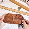 Wood Pepper Grinder Holder AJEW-WH20033-139-3