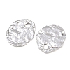 Hammered 304 Stainless Steel Pendants STAS-P424-04P-2