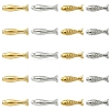 20Pcs 4 Styles 304 Stainless Steel Beads STAS-YW0003-34-1