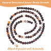 Olycraft 5 Strands Natural Brecciated Jasper Beads Strands G-OC0004-84-4