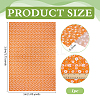 Flower Pattern Cotton Fabric DIY-WH0591-275B-2