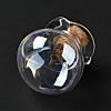 Lucky Bag Shape Glass Cork Bottles Ornament AJEW-A039-02K-3