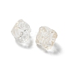 Baking Paint Transparent Glass Beads GLAA-C035-01R-2