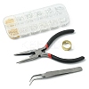 70Pcs 6 Style Zinc Alloy Lobster Claw Clasps DIY-YW0006-92-6