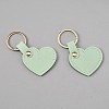 Heart PU Leather Keychain KEYC-TAC0001-15P-06-1