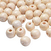 Natural Wood Beads TB16mmY-8-1