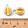 Brass Enamel Pendants KK-K351-60A-P-3