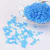 8/0 Frosted Round Glass Seed Beads X-SEED-A008-3mm-M3-1