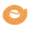 Baking Paint Glass Pearl Beads Strands DGLA-ZX001-05A-12-2