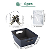 Kraft Paper Gift Storage Boxes CON-WH0095-164B-2