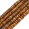 Natural Wood Lace Stone Wooden Jasper Beads Strands G-L635-A19-4x2mm-3