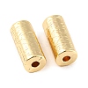 Rack Plating Alloy Beads PALLOY-D023-33G-2