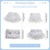 4 Bags 4 Styles Polyester Embroidery Lace Ribbons OCOR-MA0001-01-2