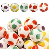 20Pcs 4 Colors Handmade Porcelain Beads PORC-YW0001-22-1