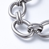 Tarnish Resistant 304 Stainless Steel Chain Bracelets BJEW-F407-01-P-2
