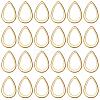 100Pcs 304 Stainless Steel Open Pendants STAS-BBC0002-55-1