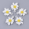 Spray Painted Alloy Pendants PALLOY-N0147-04E-1