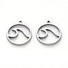 Non-Tarnish 304 Stainless Steel Pendants STAS-N092-95-2