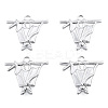 Non-Tarnish 201 Stainless Steel Pendants STAS-N098-266P-2