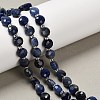 Natural Sodalite Beads Strands G-B153-B11-1