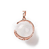 Natural Quartz Crystal Pendants G-A212-01RG-06-2