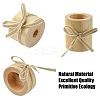 Wood Candle Holder DJEW-CJC0002-02-3