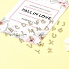 26Pcs 26 Styles Golden Tone Alloy Rhinestone Pendants FIND-FS0003-26-10
