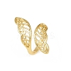 Brass Adjustable Cuff Rings RJEW-C139-16A-G-4